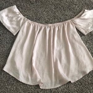 Off the Shoulder American Eagle Shirt